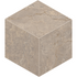 Мозаика BR02 Cube 29x25 неполированная керамогранит, бежевый 67347