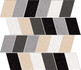 Мозаика Mosaico Loing Multicolor 30x30 керамогранитная