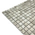 Мозаика Marble Mosaic Diamond Silver Wood Pol камень 30.5х30.5 см полированная чип 15х15 мм, серый