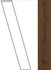 Плинтус Heartwood Brandy Battiscopa 150 (AMAI) 7,2x150 матовый керамогранит