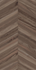 Керамогранит 01914 Fleur De Bois Chevron Chocolat N/R 60x120 напольный матовый