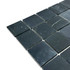 Мозаика Marble Mosaic Nero Marquina Mat камень 30.5х30.5 см матовая чип 48х48 мм, черный
