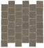 Мозаика Boost Natural Umber Mosaico Tumbled 31x31 керамогранит матовая, коричневый A7CI