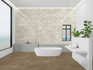 Керамогранит Miracle Ivory Diamond Effect High Glossy 60x120 Gravita полированный универсальная плитка 78910514