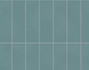 Мозаика Boost Color Teal Mosaico Brick 33x37 керамика Atlas Concorde Italy матовая  зеленый AP1Z
