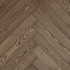 Паркетная доска Karelia Herringbone Дуб Бисквит HB английская елка 600х100х14 мм 1019ABHB8BISC111