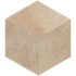 Мозаика MM01 Cube 29x25x10 Неполированный керамогранит, бежевый 69379