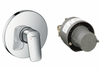 Смеситель Hansgrohe Logis для душа наружная  и скрытая часть