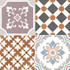 Керамогранит Chic Helen Warm 44,5x44,5 Dual Gres матовый напольный DG_CH_HEL_W_DP