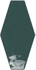 Настенная плитка Harlequin Dark Green 10x20 APE Ceramica 07975-0006 глянцевая керамическая
