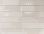 Настенная плитка Rivera Milky White 7.5х30 Decocer матовая керамическая УТ-00001050
