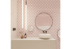 Мозаика Pink Scales 259х279х6 мм керамика глянцевая, розовый