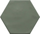 Керамогранит Hex Green Matt 15x17.3 матовый