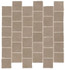 Мозаика Boost Natural Ecru Mosaico Tumbled 31x31 керамогранит матовая, коричневый A7CH