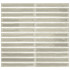 Мозаика Short Stick Camaleon керамика 28х30 см Amadis Fine Tiles глянцевая чип 20х150 мм, серый 8436552229422