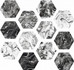 Керамогранит Ebru Shiny Hexa 23,2x26,7 универсальный полированный