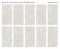 Керамогранит Mystical Charm Bianco Relief Matt 60x120 Staro Relief матовый универсальная плитка С0005925