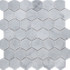 Мозаика SHG12488P камень 30x30.5 см полированная чип 48x48 мм, серый