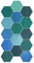 Керамогранит Aquamarine 51x26.5 универсальный матовый