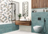 Настенная плитка Bryston Lagoon WT15BRY16R 24.6x74 Delacora sugar-эффект керамическая