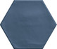 Керамогранит Hex Navy Matt 15x17.3 матовый