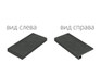 Ступень угловая левая серфейс стил / Surface Steel Scalino Angolare Sinistro 33х60 керамогранит