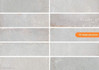 Керамогранит Terracotta Grey 7х28 Geotiles матовый универсальная плитка 78803692