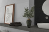 Керамогранит White Monocolor Strucrure 60х120 Fakhar структурированный настенная плитка 00-00049485