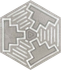 Керамогранит Hexagono Igneus Cemento