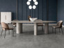 Керамогранит Pavia Grigio-MS 75x150 Zodiac Ceramica лаппатированный (полуполированный), рельефный (рустикальный) универсальный Art##0007071