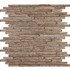 Мозаика NZ001 стекло+камень 30x30 см глянцевая, бронза