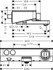 Термостат Hansgrohe Ecostat Select для ванны с кнопками управления