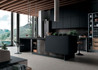 Керамогранит Nero Granite Bocciardata 162х324 12 mm Infinity Ceramica Stone антискользящий (grip), матовый, рельефный (рустикальный) универсальная плитка SE05