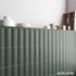 Настенная плитка Vibe Newport Green Matt Out EQ-4 Equipe 6.5х20 матовая, рельефная (структурированная) керамическая 28779