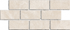 Бордюр BR022 Роверелла Беж Светлый Мозаичный 14.7х34.5 Kerama Marazzi матовый