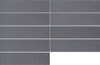 Декор Gradient Decor Black Matt (109163) 7,5х30 Wow матовый керамический
