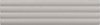 Настенная плитка Costa Nova Onda Grey Matt 5x20 Equipe матовая керамическая 28527