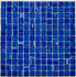 Мозаика Pixmosaic PIX 139 из стекла, чип 23x23 мм, сетка 327х327х4 мм глянцевая синий