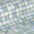 Мозаика Fluid стекло 31.3х49.5 см матовая, рельефная чип 2.5x2.5 мм, голубой, зеленый