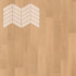 Паркетная доска Lab Arte Chevron Дуб Рустик Бург лак французская елка 400/337х110х14/3/60°