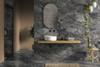 Керамогранит GT1206018005MCR Stonela_GT Черный 60х120 Global Tile carving, матовый универсальная плитка