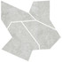 Декор Noon Deco Mosaic Grey Soft 60x60 Living Ceramics керамогранит матовый LV11691