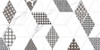 Настенная плитка TP3628H2 Декор Дамон Ромбы ректификат Primavera 30x60 глянцевая керамическая