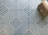 Керамогранит Tagia Blue 20x20 Decocer матовый напольный С0004793