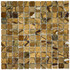 Мозаика Marble Mosaic Fancy brown Pol камень 30.5х30.5 см полированная чип 23х23 мм, коричневый
