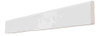 Плинтус Bullnose Hm White -  Bianco 1.5x12 (99532) 3,5х30 Wow глянцевый керамический