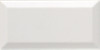 Настенная плитка Metro White matt Equipe 7.5x15 матовая керамическая 12739