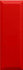 Настенная плитка Monopole Fresh Rojo Brillo Bisel 10x30 (1,02), глянцевая керамическая