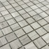 Мозаика Marble Mosaic Wood Grain Mat камень 30х30 см матовая чип 23х23 мм, серый