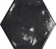 Керамогранит EC.M.Chiara Negro Hex 20х24 Eco Ceramica полированный универсальный 923221